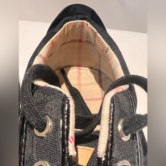 Women’s Coach Sneakers Barrett, Black signature Logo, Size 9B - Picture 9 of 11